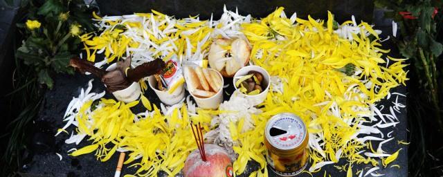 清明扫墓带什么祭品