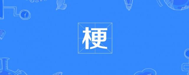 梗是什么意思网络语言