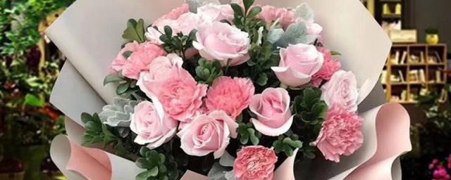 康乃馨和百合花束一起是什么意思