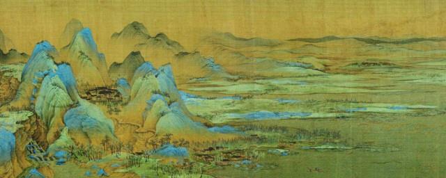 千里江山图作品赏析