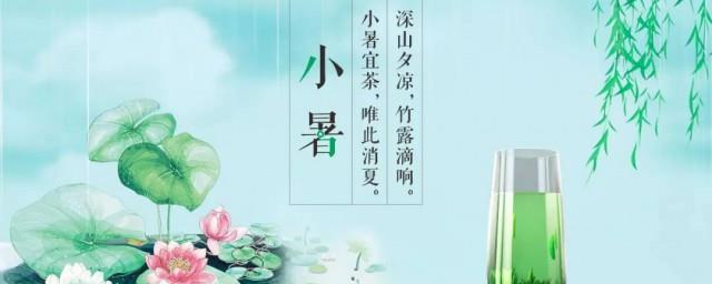 小暑文案茶