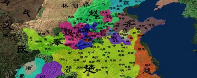 战国七国分别是现在哪里