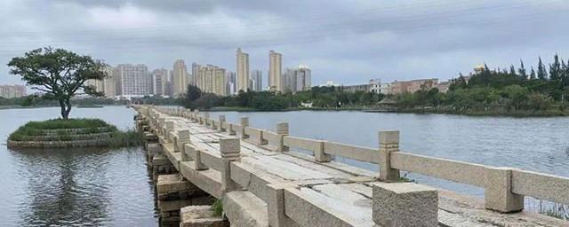 中国古代现存最长的连梁式石板桥