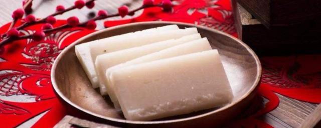 重阳节吃年糕的寓意是什么