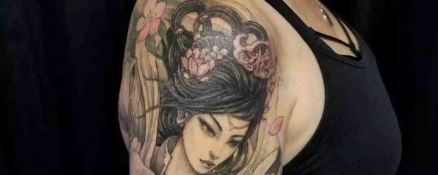 艺妓纹身的寓意