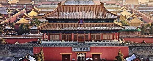 故宫建于什么朝代