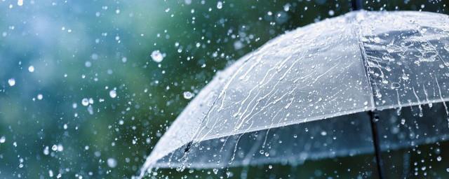 关于大雨的诗句