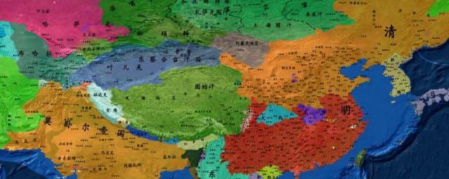 明朝清朝各统治多少年