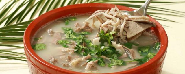 羊肉汤下不下奶