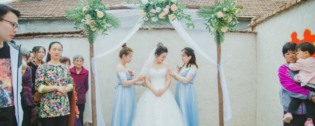 结婚了可以当伴娘不