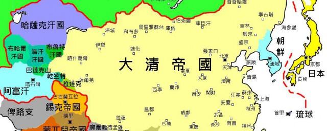 清朝的皇帝顺序