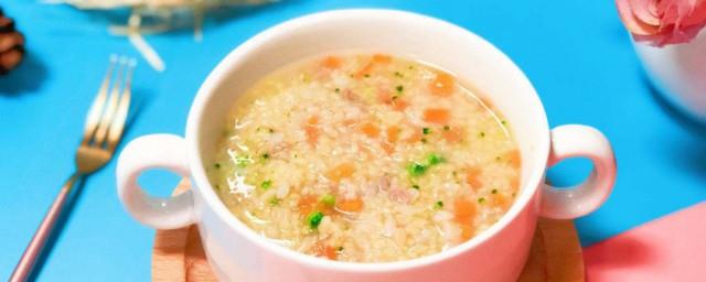 小宝宝粥的做法