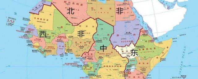 非洲包括哪些国家