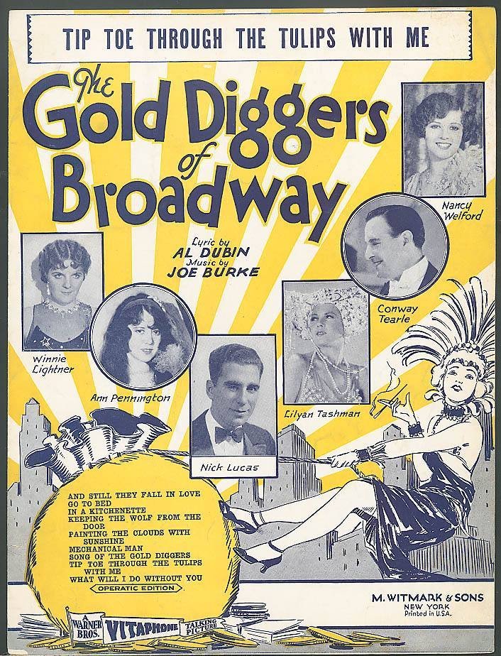 《Gold Diggers of Broadway》是什么时候上映的？