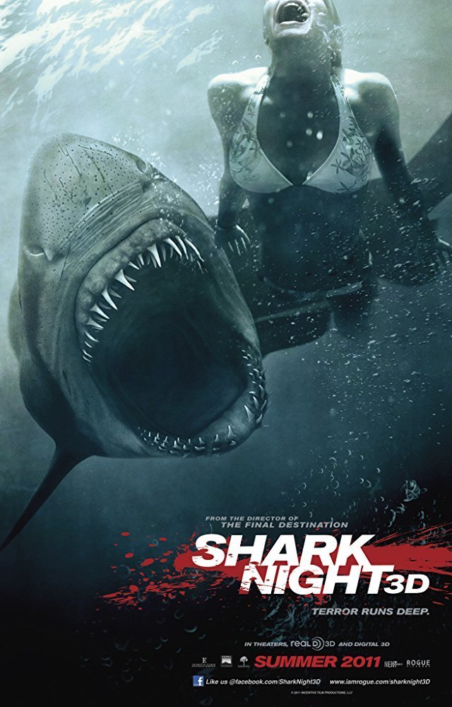 鲨鱼惊魂夜3D属于什么类型的影片？
