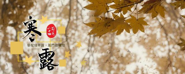 秋分后面是什么节气