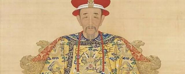 清朝历代皇帝顺序表