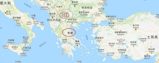 马其顿属于现在的哪个国家